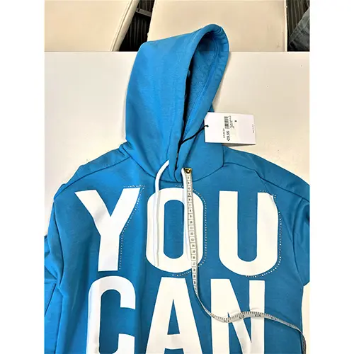 Photo de l’avis officiel: YOU CAN Sweat à capuche pour enfants — risque: Blessures & Etranglement