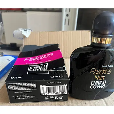 Foto do aviso oficial: Enrico Coveri Paillettes Nuit Perfume — risco: Químico
