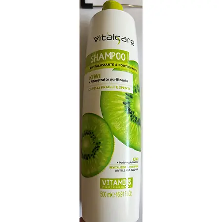 Foto aus der offiziellen Meldung: Vitalcare VITALCARE SHAMPOO rivitalizzante e fortificante — Risiko: Chemikalie