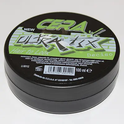Foto dell’avviso ufficiale: Ultra fix Cera Hair to Look deciso Gel per capelli — rischio: Rischio chimico