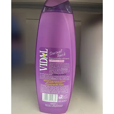 Photo de l’avis officiel: Vidal Bagno vellutante Camelia e Ambra Mousse de bain — risque: Risque chimique