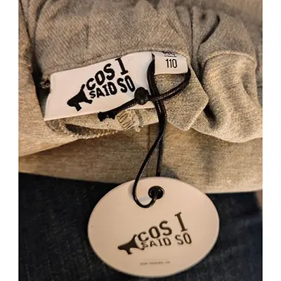 Foto do aviso oficial: Cos i said so Twill Trouser Calças de criança — risco: Ferimentos