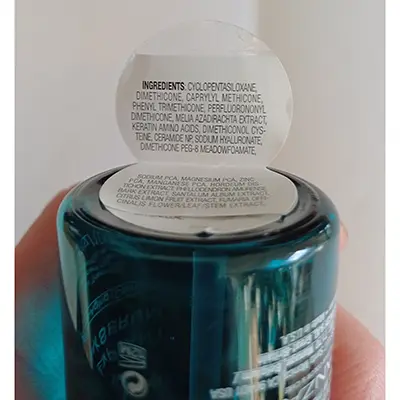 Photo de l’avis officiel: Lanza Healing Strength Neem Plant Silk Serum Sérum capillaire — risque: Environnement