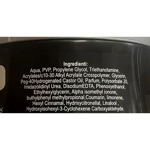 Photo de l’avis officiel: Ultra fix Iper strong Gel capillaire — risque: Risque chimique