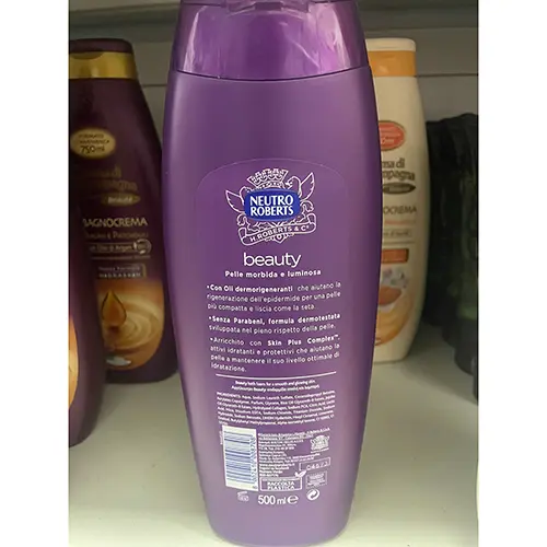 Foto dell’avviso ufficiale: Neutro Roberts Beauty con oli dermorigeneranti Bagno di bellezza e doccia — rischio: Rischio chimico