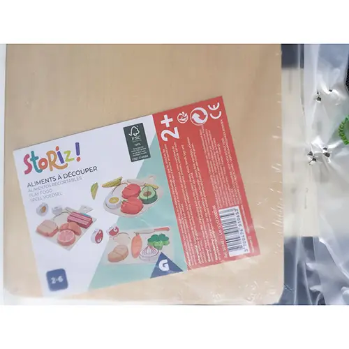 Photo de l’avis officiel: Storiz! Aliments à déouper Ensemble de cuisine jouet — risque: Étouffement