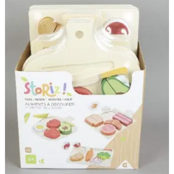 Photo de l’avis officiel: Storiz! Aliments à déouper Ensemble de cuisine jouet — risque: Étouffement