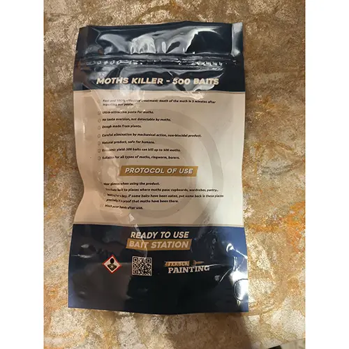 Photo de l’avis officiel: Moths Killer Produit antiparasitaire — risque: Risque chimique