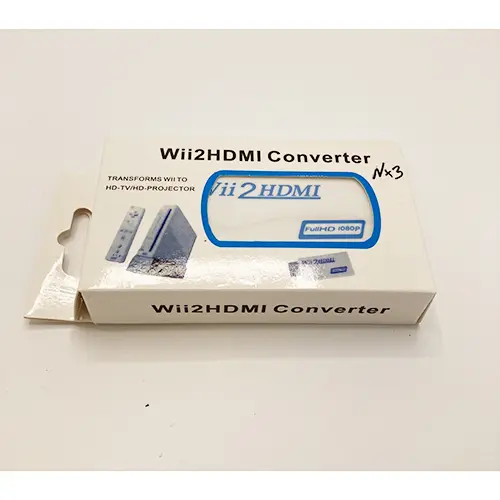 Foto do aviso oficial: Wii2HDMI Converter Conversor de sinal de vídeo — risco: Ambiente