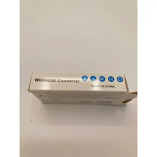Foto do aviso oficial: Wii2HDMI Converter Conversor de sinal de vídeo — risco: Ambiente