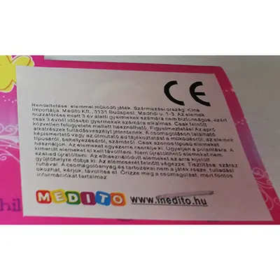 Foto do aviso oficial: Hong EN little Baby Boneca de plástico para bebés — risco: Químico