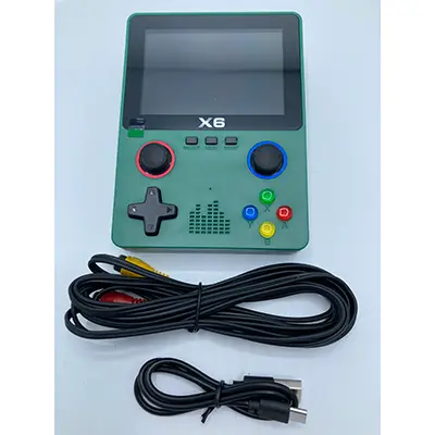Foto uit de officiële melding: Game console Spelcomputer — risico: Milieu