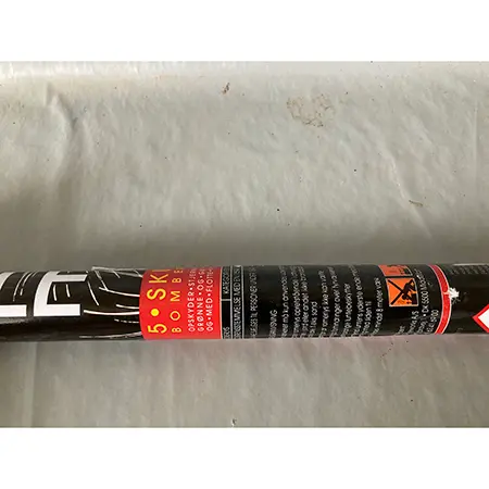 Photo de l’avis officiel: MING - Art of Fireworks Ildstråle Feux d'artifice — risque: Brûlures & Blessures