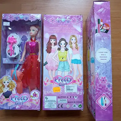 Photo de l’avis officiel: Pretty girl Poupée en plastique — risque: Risque chimique (A12/01533/24)