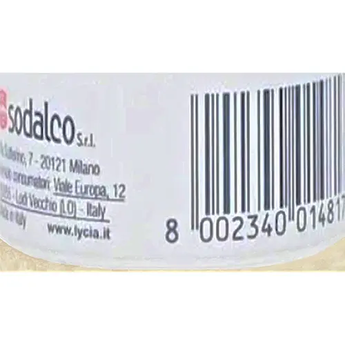 Photo from the official notice: LYCIA deodorante original efficacia garantita deodorant spray — chemical risk