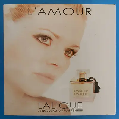 Photo de l’avis officiel: LALIQUE L’AMOUR Parfum — risque: Risque chimique