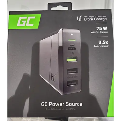 Photo de l’avis officiel: Green Cell Universal Multi-port Charger Chargeur USB — risque: Brûlures & Incendie