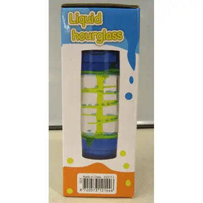 Foto do aviso oficial: Free &amp; Easyc Liquid hourglass Ampulheta líquida — risco: Químico
