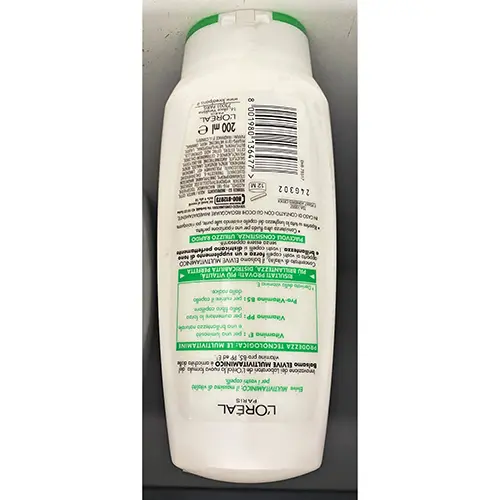Foto dell’avviso ufficiale: L'OREAL Elvive Balsamo crema multivitaminico Balsamo per capelli — rischio: Rischio chimico