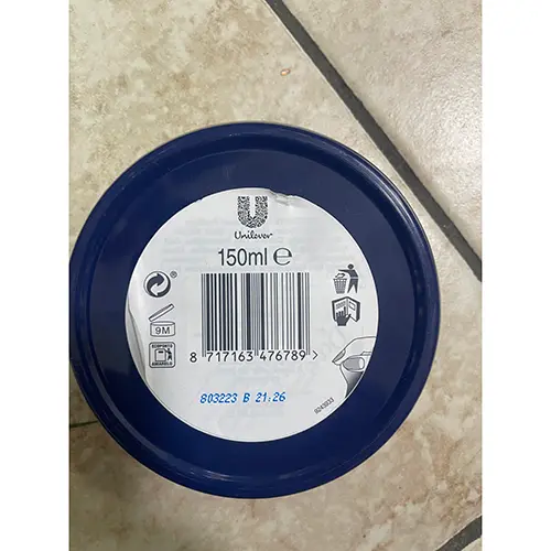 Foto do aviso oficial: Dove Rich Nourishment cream Creme corporal — risco: Químico