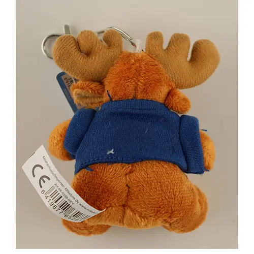 Photo from the official notice: Mikebon key ring with soft toy — choking risk