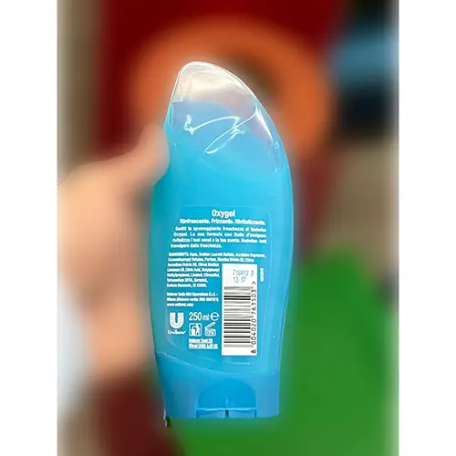 Photo de l’avis officiel: Badedas Oxygel Mousse de douche — risque: Risque chimique