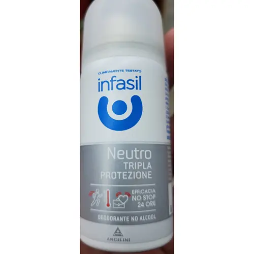 Photo de l’avis officiel: INFASIL Neutro tripla azione Déodorant — risque: Risque chimique
