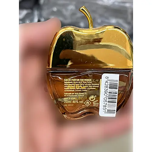 Foto dell’avviso ufficiale: Jesus Gomez Ms. Gold Profumo — rischio: Rischio chimico