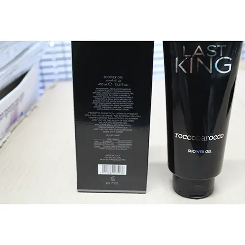 Photo de l’avis officiel: Rocco Barocco Last King Gel douche — risque: Risque chimique
