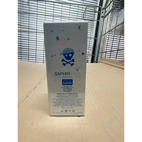 Photo de l’avis officiel: Saphir parfums Saphir Kids Eau de toilette — risque: Risque chimique