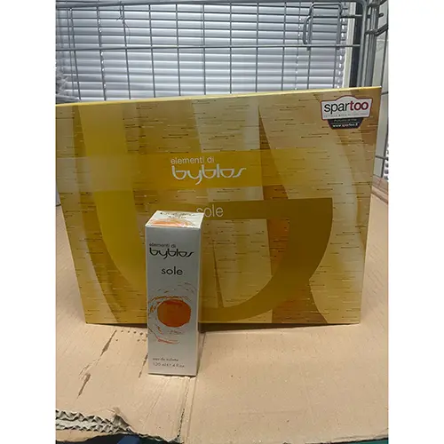 Photo de l’avis officiel: Byblos Sole Eau de toilette — risque: Risque chimique (A12/01751/24)