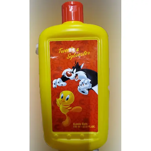 Zdjęcie z oficjalnego zgłoszenia: First American Brands, inc New York Bubble Bath Tweety &amp; Sylvester Pianka do kąpieli — ryzyko: Chemiczne