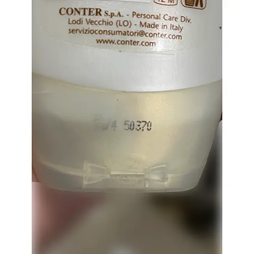 Photo de l’avis officiel: Vidal Premium extra idratante Crème de douche — risque: Risque chimique
