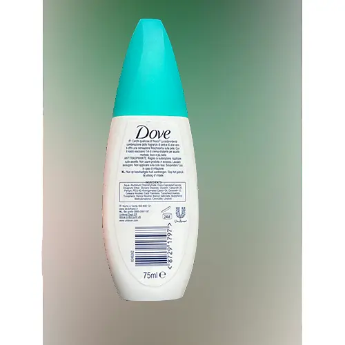 Foto dell’avviso ufficiale: Dove Deodorante go fresh profumo di pera e aloe vera — rischio: Rischio chimico