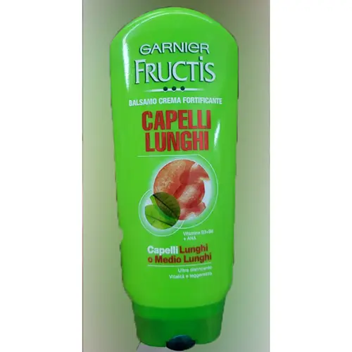 Photo de l’avis officiel: Garnier Fructis Capelli lunghi Après-shampooing — risque: Risque chimique