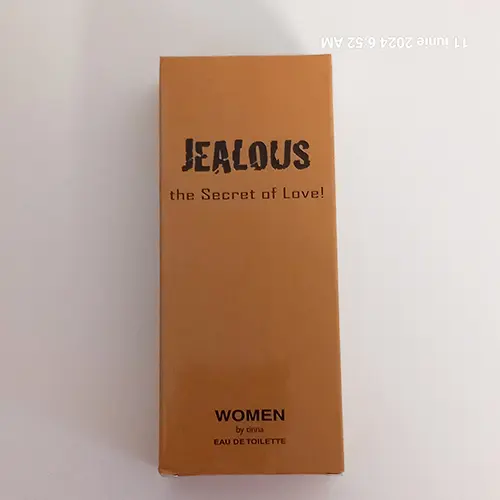 Photo de l’avis officiel: JEALOUS THE SECRET OF LOVE Eau de toilette — risque: Risque chimique (A12/01796/24)