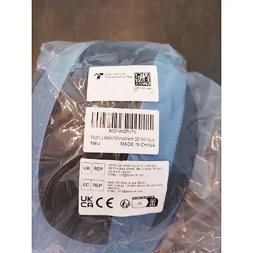 Photo de l’avis officiel: FROFILE Casque de vélo — risque: Blessures