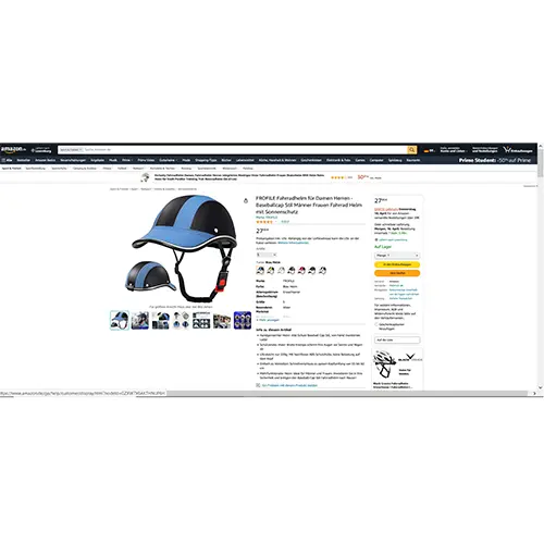 Photo de l’avis officiel: FROFILE Casque de vélo — risque: Blessures
