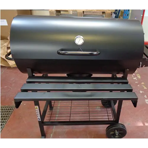 Photo from the official notice: MARQUE G CRUZ charcoal barbecue — burns & cuts risk