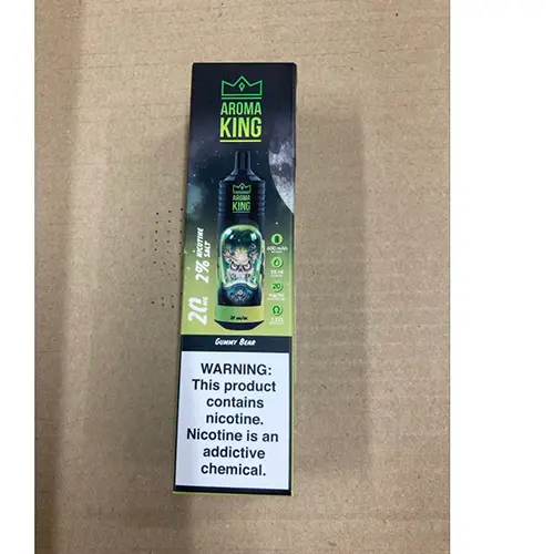 Photo de l’avis officiel: AROMA KING, 9000 PUFFS Cigarette électronique jetable — risque: Risque chimique