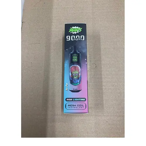 Photo de l’avis officiel: AROMA KING, 9000 PUFFS Cigarette électronique jetable — risque: Risque chimique