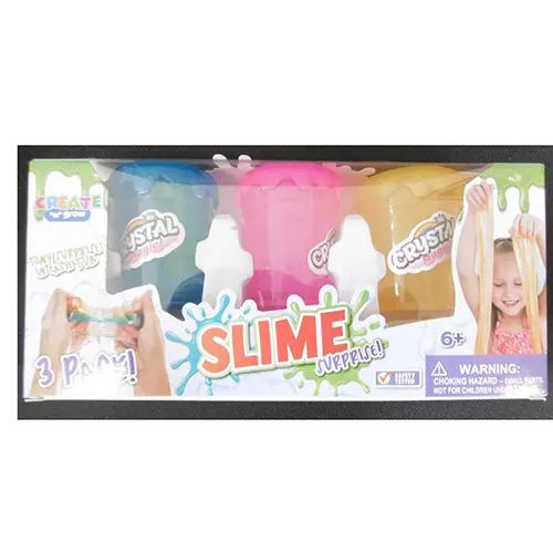 Photo de l’avis officiel: SLIME SURPRISE! - BROOKLYN LOLLIPOPS CRYSTAL Magic! Slime de jouet — risque: Risque chimique