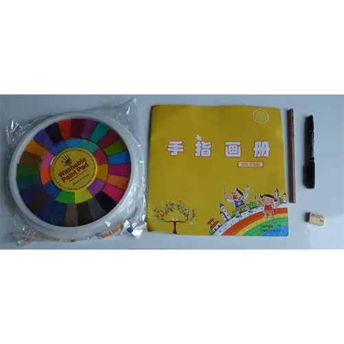 Foto dell’avviso ufficiale: NEWEST Funny Finger Painting Kit Kit pittura a dito — rischio: Rischio chimico & Ostruzione delle vie aeree