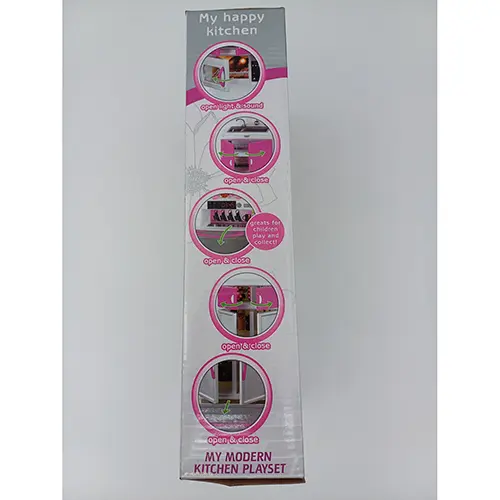 Photo de l’avis officiel: My Happy Kitchen Ensemble de cuisine jouet — risque: Risque chimique & Étouffement