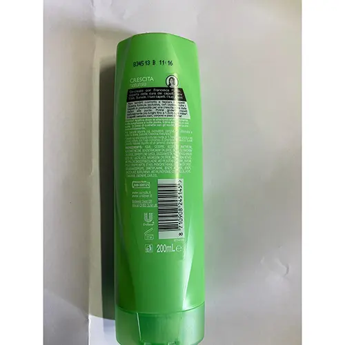 Photo de l’avis officiel: Sunsilk Balsamo Crescita naturale Après-shampooing — risque: Risque chimique