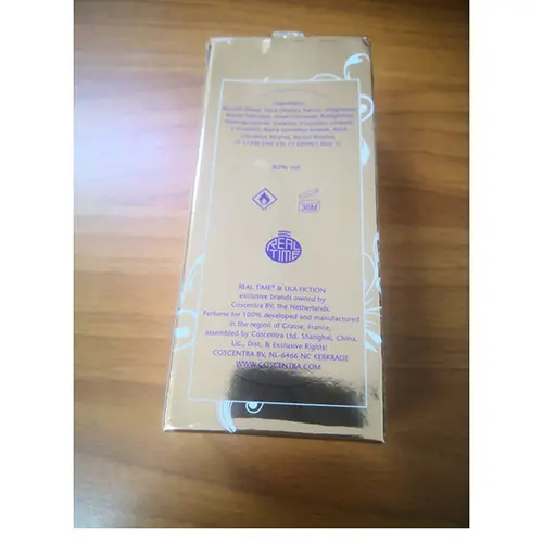 Photo de l’avis officiel: REAL TIME Lila Fiction Parfum — risque: Risque chimique