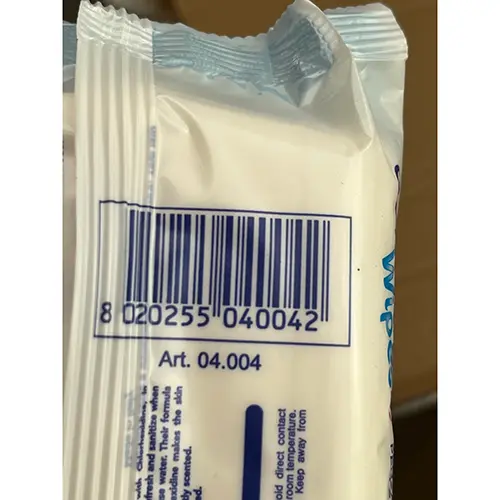 Photo de l’avis officiel: Idrofil Germol Wipes + Lingettes désinfectantes — risque: Risque chimique