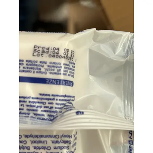 Photo de l’avis officiel: Idrofil Germol Wipes + Lingettes désinfectantes — risque: Risque chimique