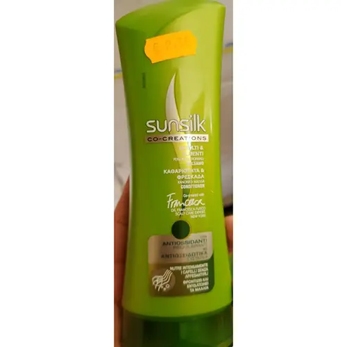 Photo de l’avis officiel: Sunsilk Co-Creations Après-shampooing — risque: Risque chimique