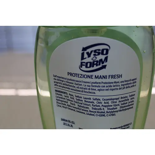 Foto dell’avviso ufficiale: Lyso+form Protezione mani fresh Sapone liquido — rischio: Rischio chimico